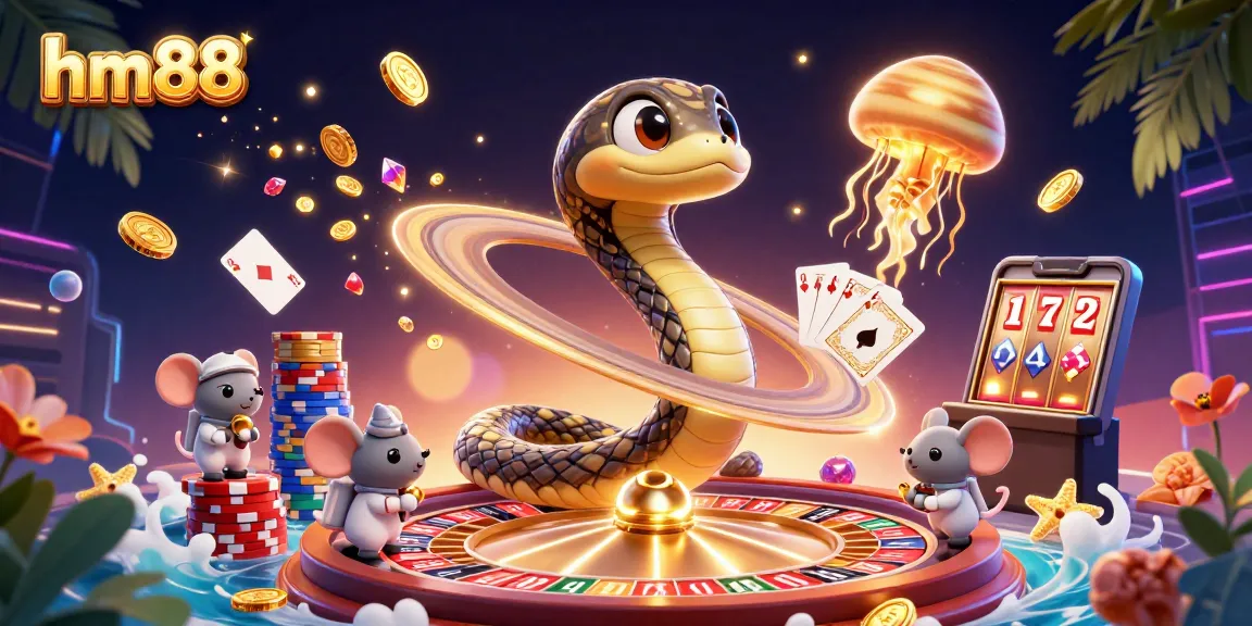 Experience thrilling gaming at hm88 with dynamic roulette and exciting bets in a vibrant 3D scene.