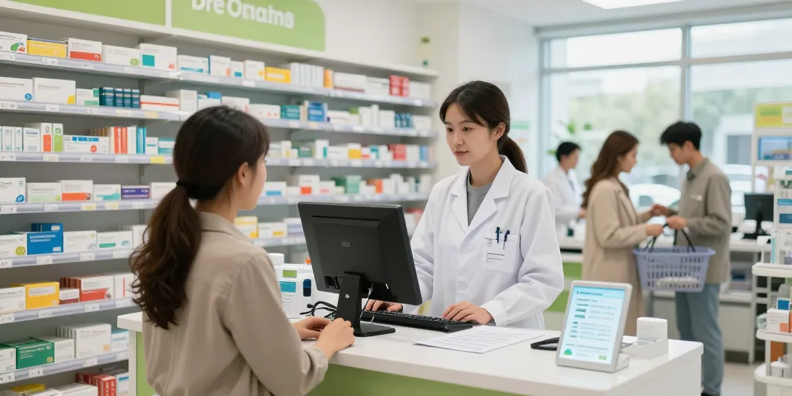 Selliza Pharma Shop bietet ein modernes Apothekenumfeld mit hilfsbereitem Personal und einer Vielzahl von Gesundheitsprodukten.