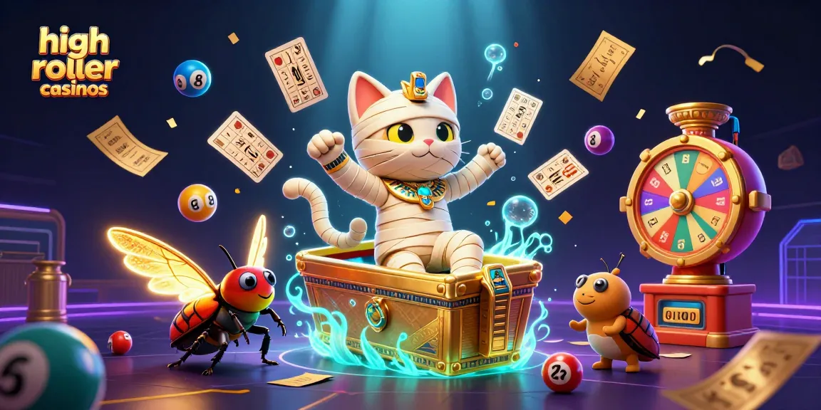 Engage in exciting high roller casinos with dynamic action and vibrant scenes around thrilling games.