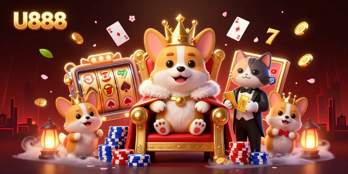 Spin the reels and win big with U888's lavish casino experience and charming characters.
