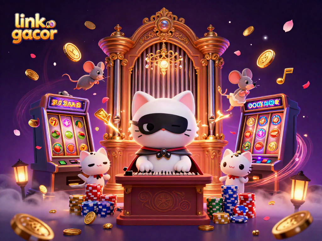 Win big at link gacor with captivating slot games and dazzling casino action in a vibrant 3D scene.